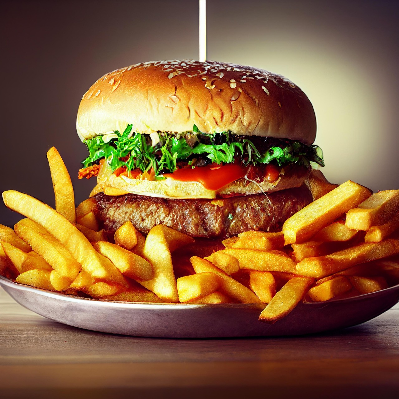 Hamburguer tradicional completo